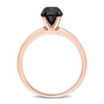 thumbnail image 3 of Everly Women's Diamond 14K Rose Gold Plated Engagement Ring, 3 of 7