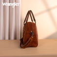 thumbnail image 5 of Wrangler Women Large Travel Duffel Bag Floral Print Weekender Handbag with Detachable Strap, Brown, 5 of 5