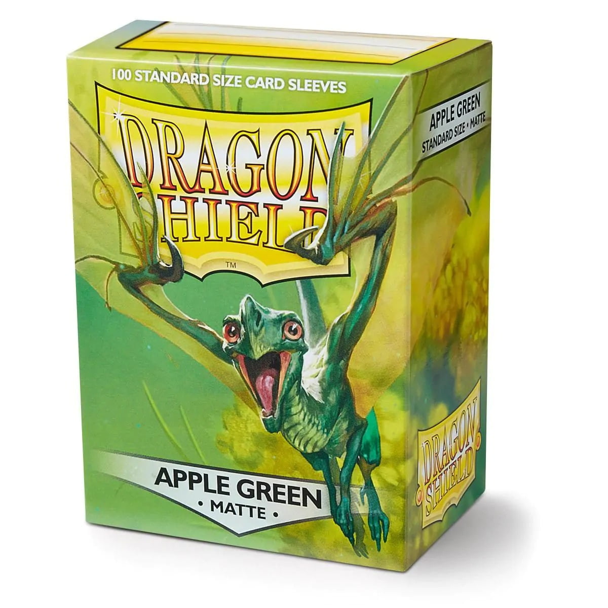 Dragon Shield Matte Green Apple 100 Protective Sleeves
