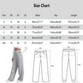 thumbnail image 4 of frariair Wide Leg Sweatpants for Women Baggy Lounge Pants Athletic High Waisted Sweat Pants Oversized Joggers with Pockets Pink 1 PC, 4 of 6