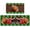 Football, variant on It''s Fall Y''all Pumpkin Patch Kitchen Rugs Set of 2, Autumn Maple Leaves Kitchen Mats Decor, Teal Farmhouse Thanksgiving Floor Door Mat Home Decorations - 17x30 and 17x47 Inch