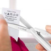 Plus Corporation of America Plus Twiggy Curve Blade Scissor Compact White
