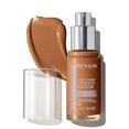thumbnail image 1 of Revlon Illuminance Skin-Caring Liquid Foundation, Hyaluronic Acid, Hydrating and Nourishing Formula with Medium Coverage, 417 Warm Caramel, 1 fl oz, 1 of 8