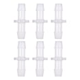 thumbnail image 1 of Conector de plástico de forma recta de 6 piezas Conector de tubo de manguera Conectores de tubo Abanopi Conector, 1 of 7