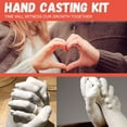thumbnail image 6 of CELNNCOE Hand Casting Kit Couples,DIY 3D Plaster Cast Hands - Hand Holding Craft for Couples, Adult & Child, Family, Friends.Valentine's Day Gifts Newborn Baby Souvenirs Anniversary,Gifts for Women, 6 of 7
