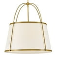 thumbnail image 6 of 4895LDB-OW Hinkley Lighting Clarke - 20W 4 LED Medium Chandelier-25.25 Inches Tall and 24.5 Inches Wide-Lacquered Dark Brass Finish, 6 of 13
