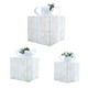 thumbnail image 2 of onlyliua ¡ ¡Descuentos de Temporada! Caja Decorativa de Hierro Navideña Luminosa de 3 Piezas, Caja de Regalo para Ventana de Compras, Decoración de Navidad, Caja de Regalo de Estrella, 2 of 6