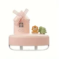 thumbnail image 3 of Humidificador de caja de música con molino de viento creativo rosa, aumenta la humedad del aire, alivia la sequedad y el molestio, fácil de transportar y usar, Mi lindo, 3 of 5
