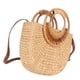 thumbnail image 5 of Bolso con asa superior bolso de ratán pequeño portátil tejido a mano a prueba de decoloración para mujer para viajes de playa para mujer ANGGREK Otros, 5 of 8
