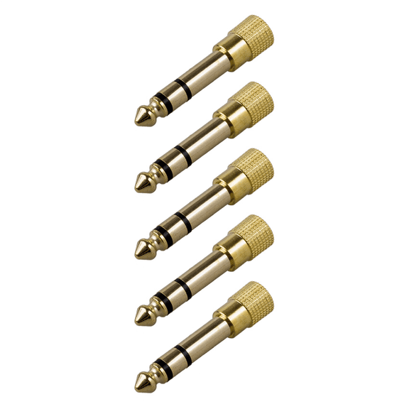 1/4 inch to 3.5mm Stereo Adapter Cable 6.35mm TRS Male to 3.5mm Female ...