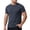 Dark blue, variant on Men's Originals Lightweight T-Shirt,Tri-Blend Tee, Men's Short Sleeve T Shirts Soft Crew Neck Basic Tee Casual Summer Tops Regular Fit Daily Wear Dark Gray Xl