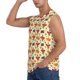 thumbnail image 3 of Balery Thanksgiving Turkeys Camisetas sin mangas para hombre, absorbe la humedad y protege contra el mal olor.-Large, 3 of 7