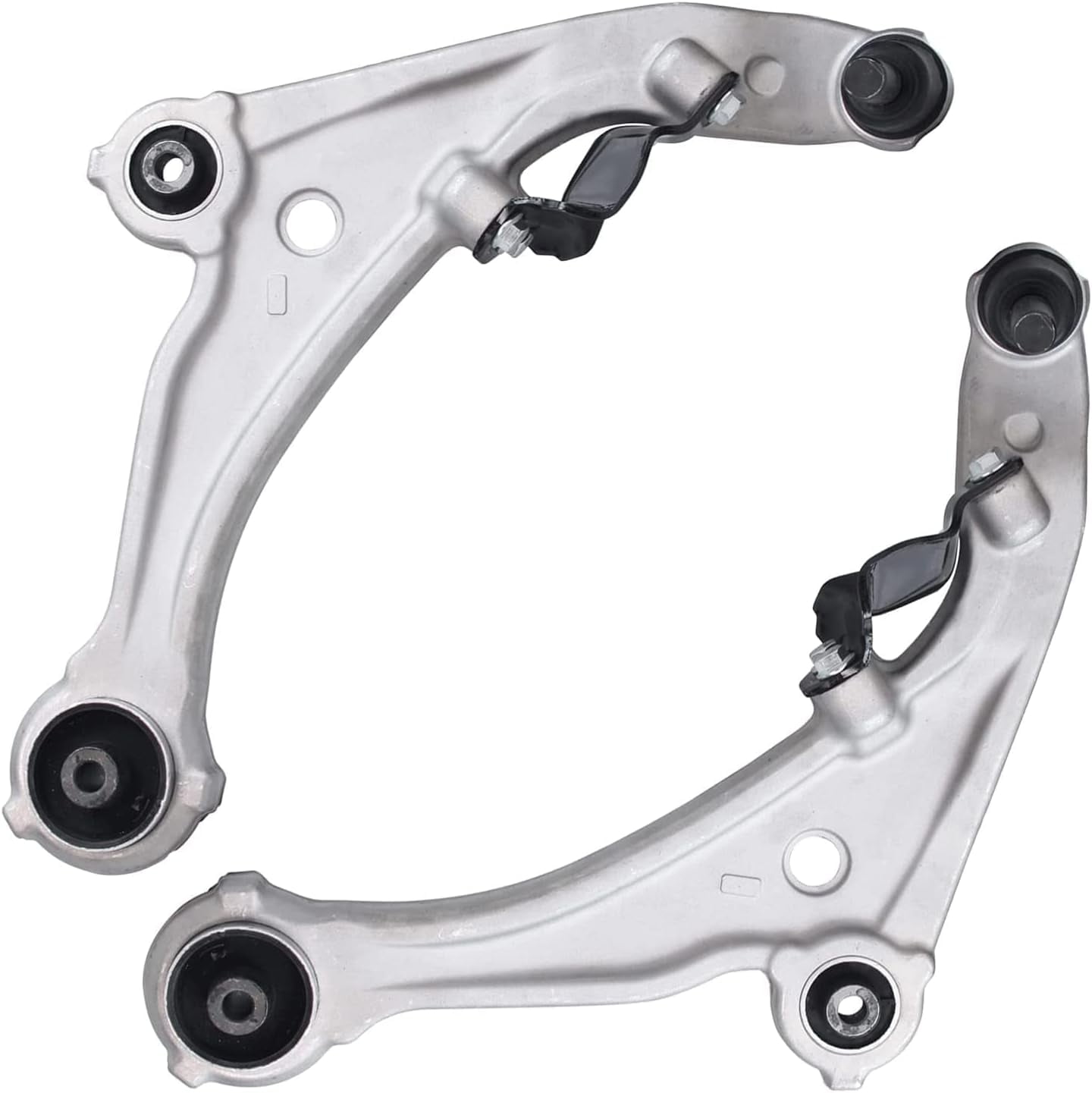 Detroit Axle - 8pc Front Control Arms Kit for 2007-2013 Nissan Altima, 2 Lower Control Arms with Ball Joint 2 Outer Tie Rods 2 Inner Tie Rods 2 Tie Rod Boots 2008 2009 2010 2011 2012