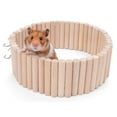 thumbnail image 4 of Pet Enjoy Hamster Suspension Bridge Toy,Wooden Long Climbing Ladder Bendable Cage Habitat Toy for Hamster Mice Mouse Gerbils and Other Small Animals, 4 of 8