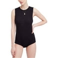 thumbnail image 2 of Free People Womens All The Time Bodysuit Jumpsuit, Black, X-Small, 2 of 2