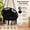 Ordinary-black, variant on Boho Macrame Hammock Chair Swing with Medium Cushion for Bedroom Indoor Outdoor Balcony Porch Grey