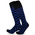 thumbnail image 2 of Teehee Socks Men Novelty Fun Over the Calf Knee High Socks 3-Pack (Goal), 2 of 4