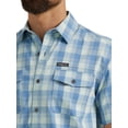 thumbnail image 3 of Wrangler® Men's Outdoor Short Sleeve Utility Shirt with Moisture Wicking, Sizes S-5XL, 3 of 5