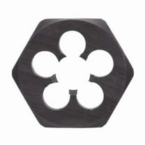 Century Drill & Tool, 98211, 9/16-12 NC, Hex Die, Precision Cut External Threads, High Carbon Alloy Steel