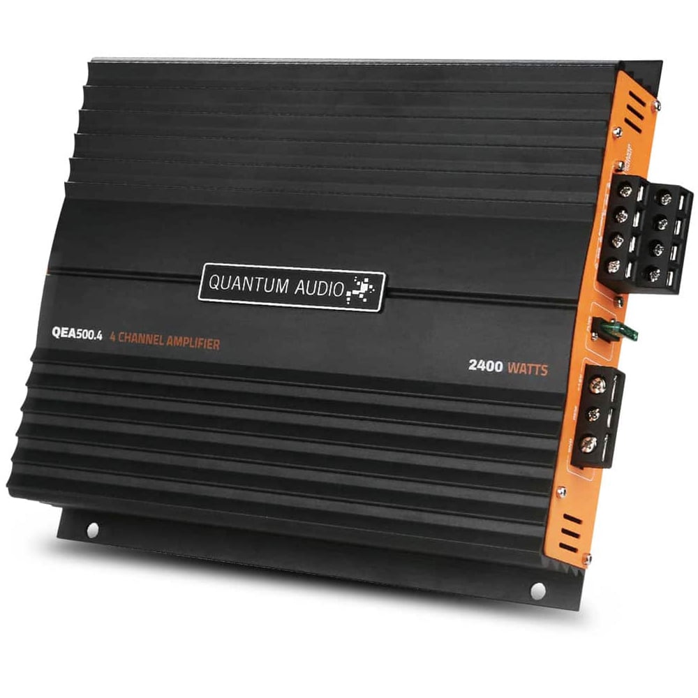 QUANTUM AUDIO QEA500.4 2400W MAX CLASSA/B 4CHANNEL CAR AUDIO