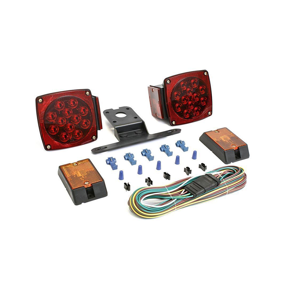 Rear Led Submersible Trailer Tail Lights Kit Boat Marker Truck Waterproof new