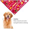 thumbnail image 6 of San Francisco Football Pet Reversible Dog Bandana Gifts for Dogs Cats Cotton Triangle Bid Scarf for Puppy Small Dog, 6 of 6