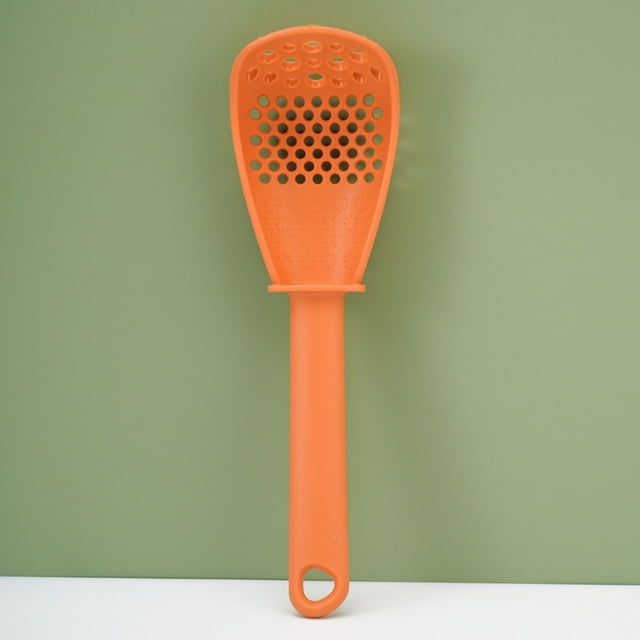 Asistente de Cocina Cuchara de Cocina Multifuncional Molienda de Jengibre y Ajo Escurridor Colador Olla Arrocera Cocinar En Uno Colorido Mejora La Experiencia de Cocina