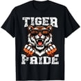 thumbnail image 1 of T-Shirt Unisexe Rétro Vintage Fierté Tigre École Équipe Sportive Design Mascotte G125, S - 5TG, 1 of 4