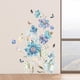 thumbnail image 4 of Adhesivo de pared,Pegatina de pared con diseño de mariposa y flores para decoración de paredes del hogar,Póster de arte de pared con calcomanías de pared con diseño floral y mariposas de, 4 of 5
