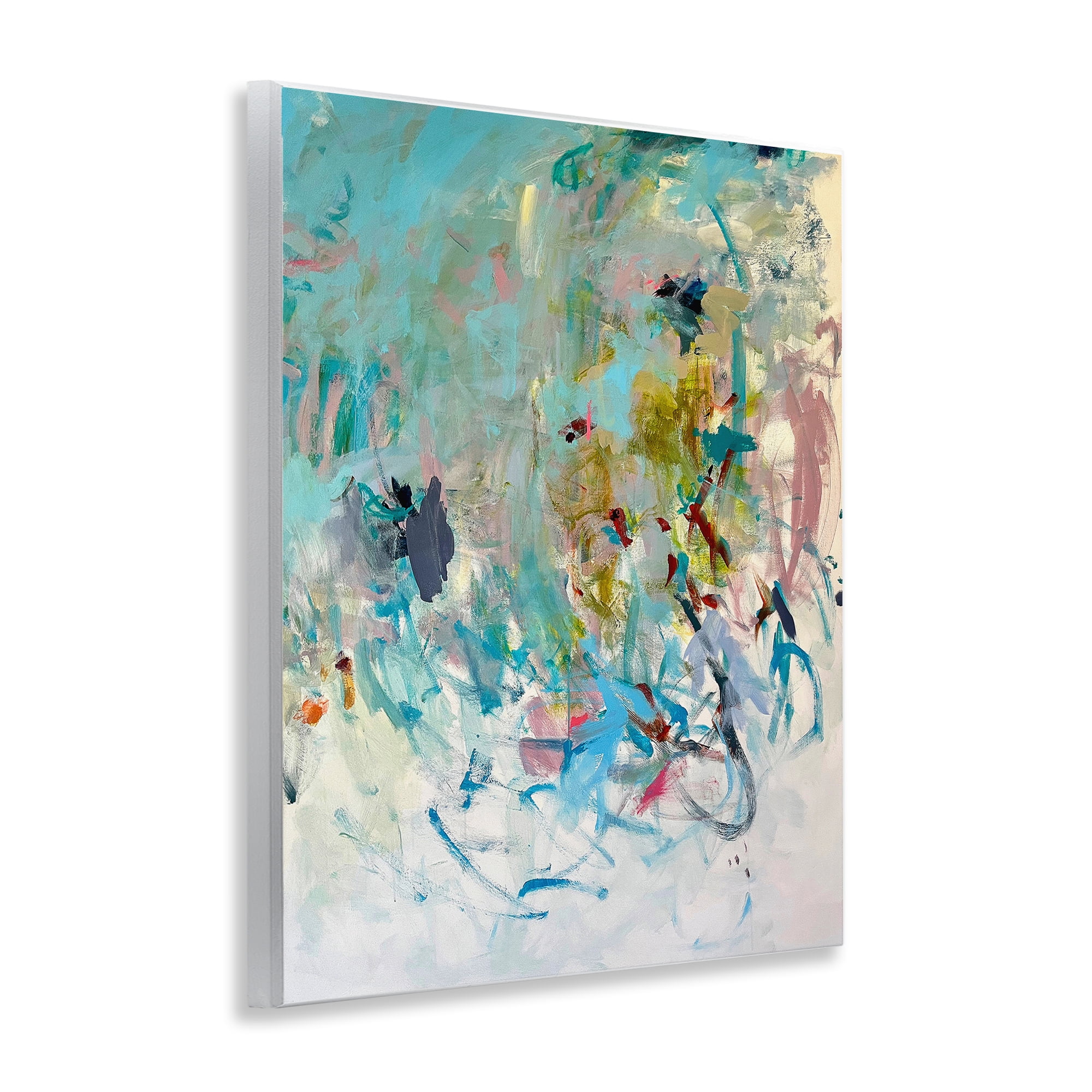 Stupell Industries Chaotic Ombre Scribble Abstract Painting Unframed Art Print Wall Art, 11 x 14