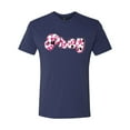thumbnail image 2 of Wild Bobby, Pray Bubble Letters Inspirational/Christian Men Premium Tri Blend Tee, Vintage Navy, XX-Large, 2 of 6