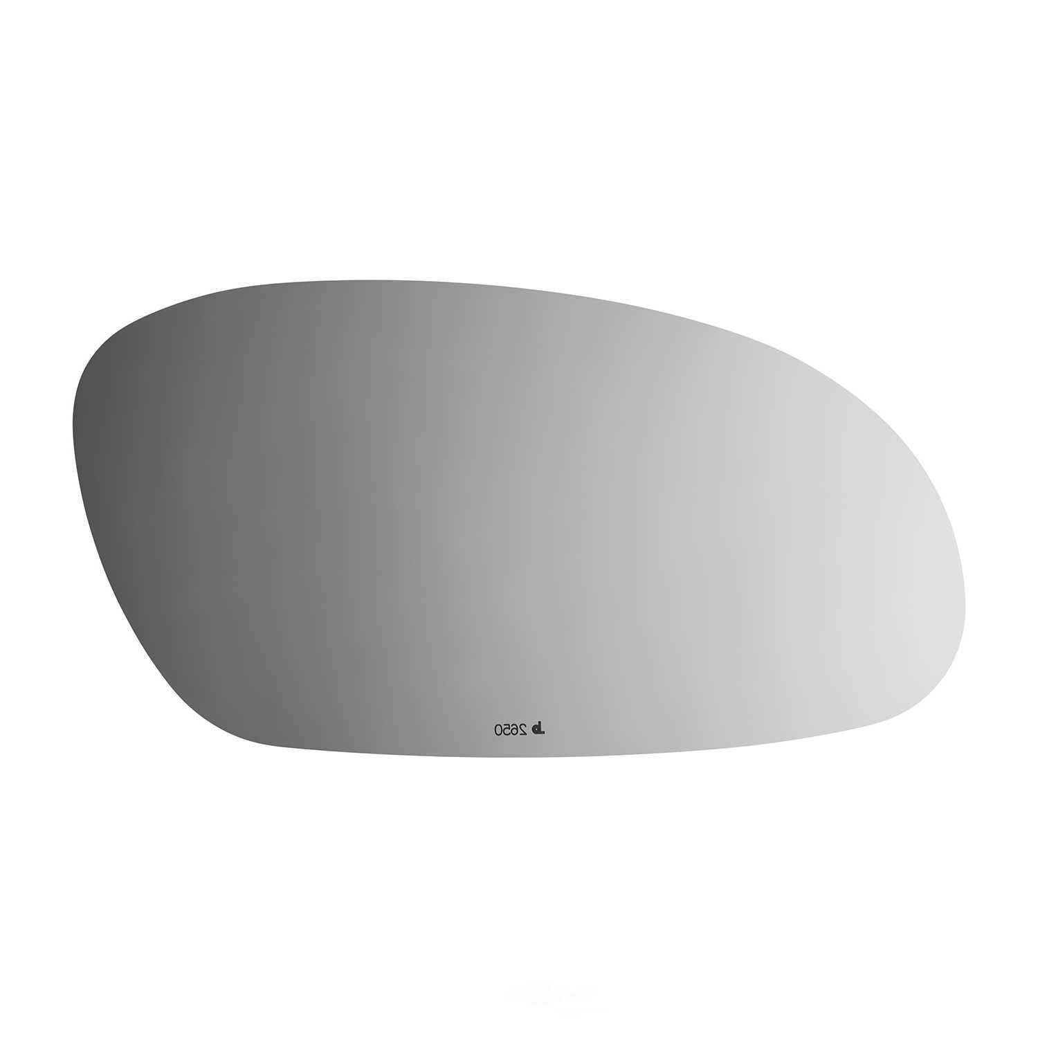 Burco Side View Mirror Replacement Glass - Clear Glass - 2650