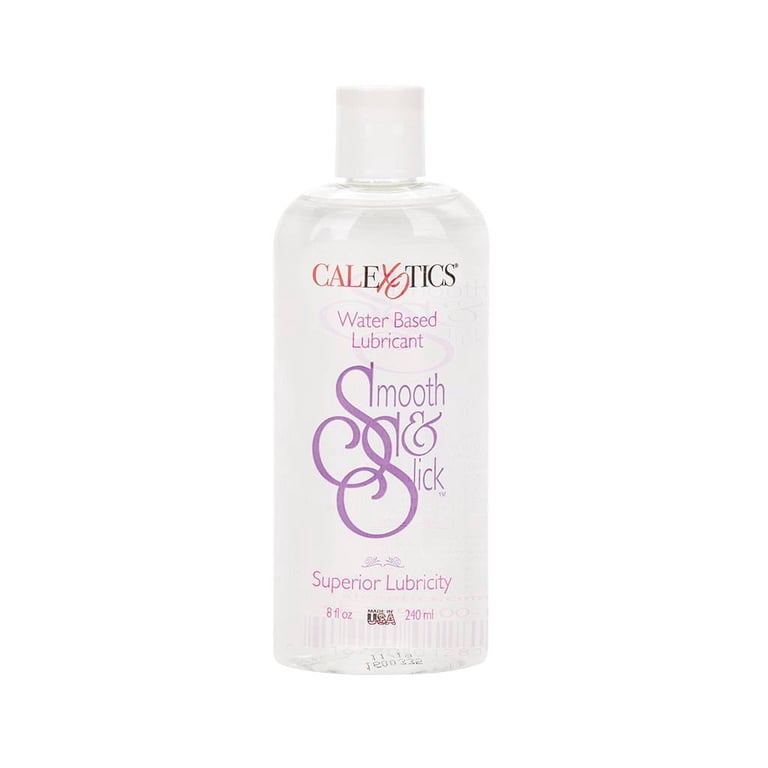 California Exotic Novelties Smooth & Slick Water Based Lubricant 8oz -  Walmart.com