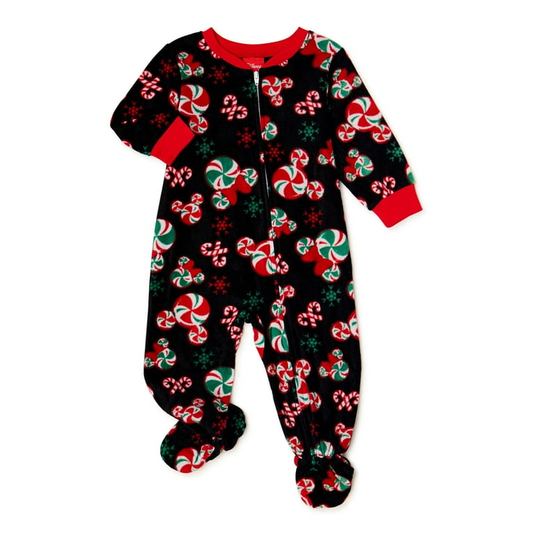 Cute Disney Mickey Mouse Family Christmas Pajamas Sets | Mickey and Minnie Xmas Pjs for Holiday Gifts Pajamas by Jenny M