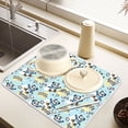 thumbnail image 6 of Ryvnso Cartoon Pandas Skating Dish Drying Mat for Kitchen Countertop 18x24 Large Dish Pad Drainer Rack Dish Sink Mats, 6 of 7