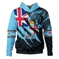 thumbnail image 2 of Nueva sudadera con capucha con estampado polinesio estilo tapa de la Independencia de Fiji en 3D de 1970 para hombres y niños, moda urbana, camisetas Y2K, sudadera con capucha, 2 of 5