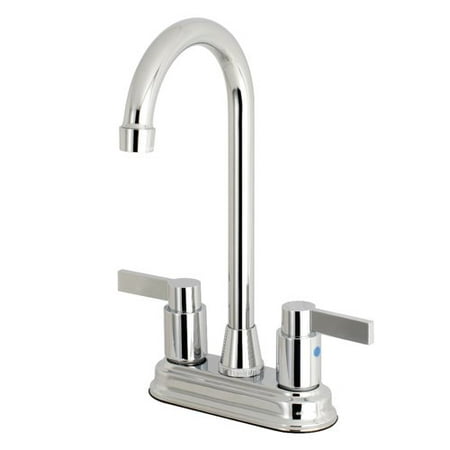 UPC 663370540431 product image for Kingston Brass NuvoFusion High-Arch Pull Down Bar Faucet | upcitemdb.com