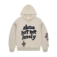thumbnail image 1 of Sweat à Capuche Imprimé Lettres en Mousse Planète Cassé Tendance Rue Haute Décontracté, 1 of 5