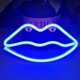thumbnail image 1 of Letrero de neón con forma de labio, aplique de pared, decoración de dormitorio, luces de neón LED con pilas o USB, lámparas de neón con forma de labio, letreros luminosos para bar, dormitorio infantil, 1 of 3