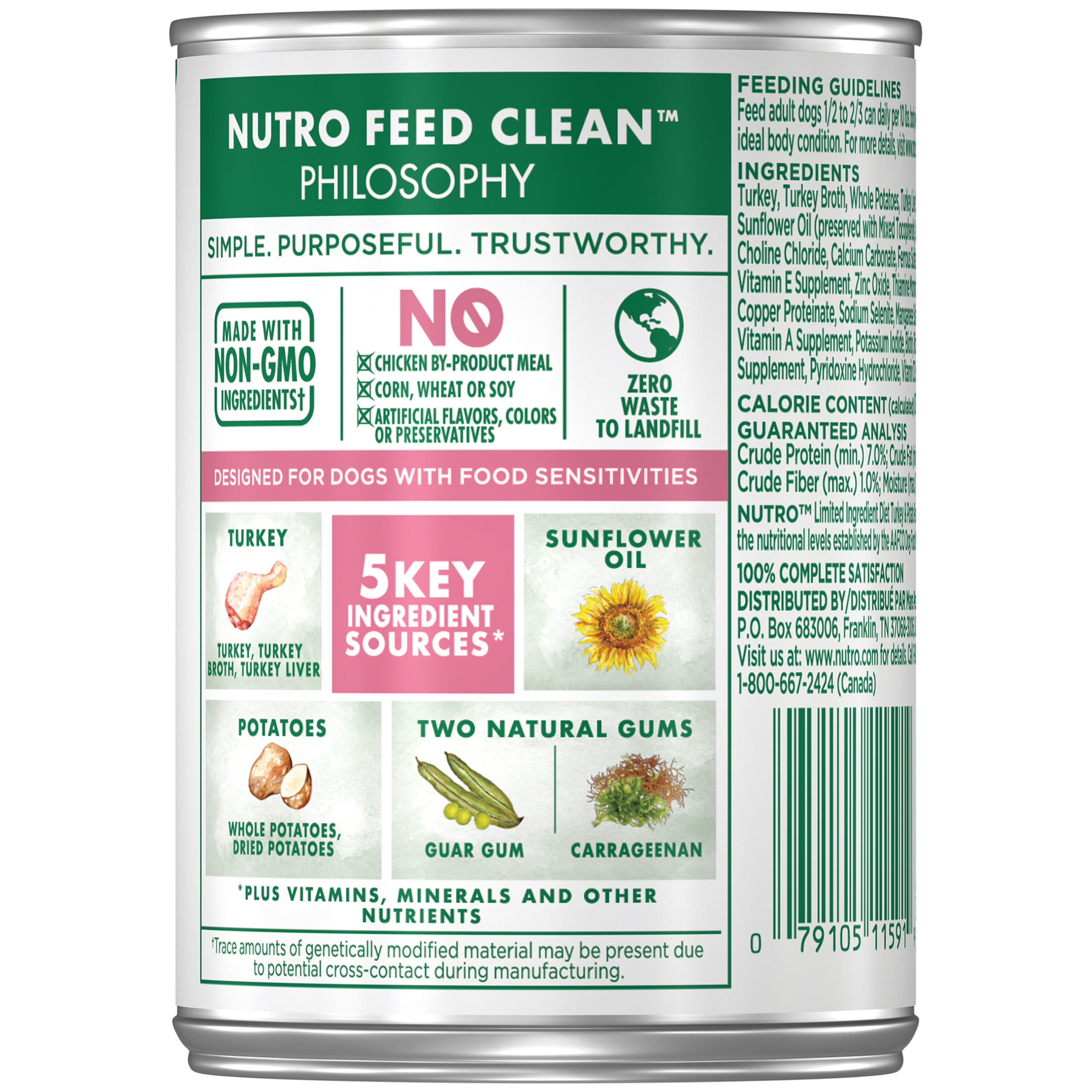 nutro limited ingredient canned dog food