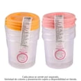 thumbnail image 1 of Juego de Recipientes Prichos Herméticos con Tapa 500 ml Varios Modelos 3 Piezas, 1 of 4