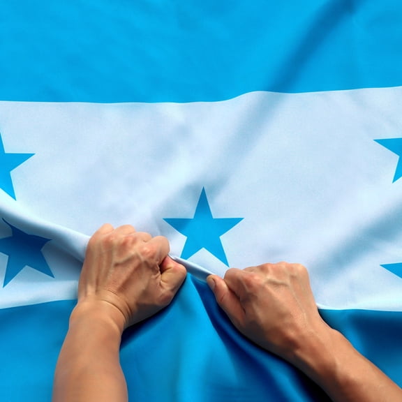 Anley Rip-Proof Double Sided 3-Ply Honduras Flag 3x5 Foot - Honduran National Flags