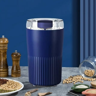 Elite Blender Jar 1.7 oz. Single Speed Black Nut Spice Herb Coffee Grinder  with Stainless Steel Blades ETS-9053 - The Home Depot