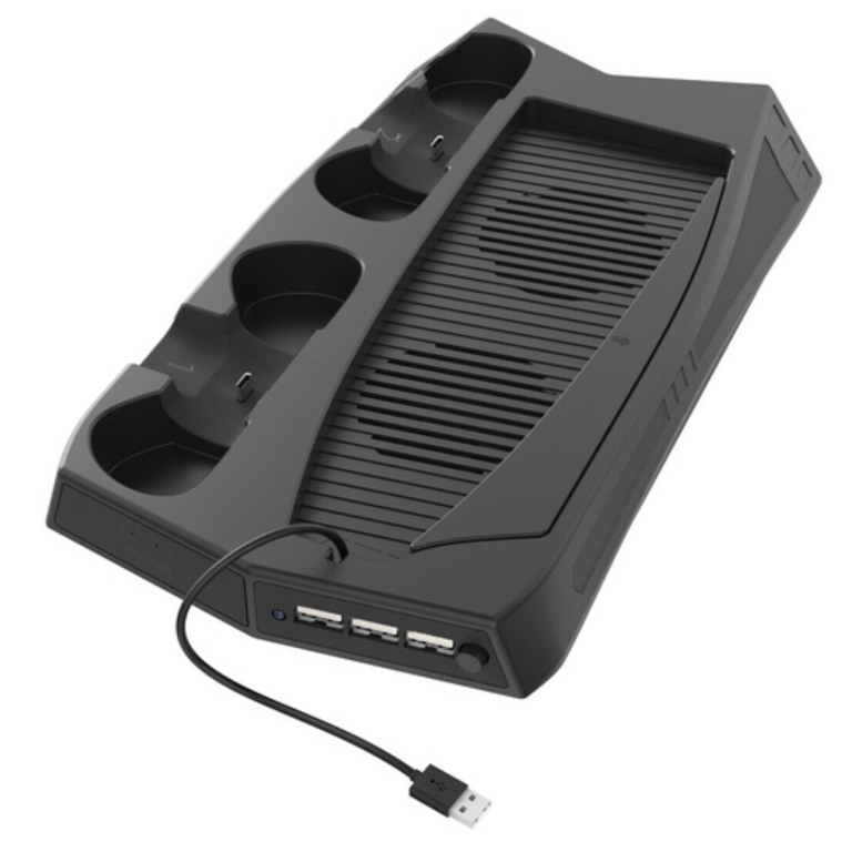 Titan Charger Station Controller & Console Dual Cooling Fan Dock For PS5