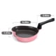thumbnail image 2 of Cateissary Frying Pan Food Breakfast Egg Ceramic Kitchen Heart Cookware Non-stick Cooking Grilling Household Pot Shaped Type2, 2 of 6