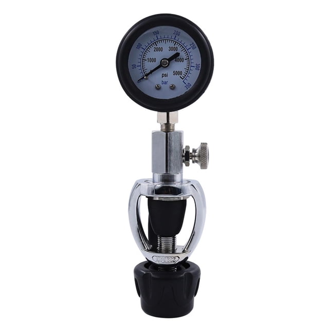 Professionnel Submersible Plongée Manomètre Plongée Sous-Marine Réservoir Checker