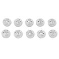 thumbnail image 1 of 10 Uds cuentas de barba Metal hueco pelo rápido rastas de barba para extensiones de trenzas de cabello, 1 of 8