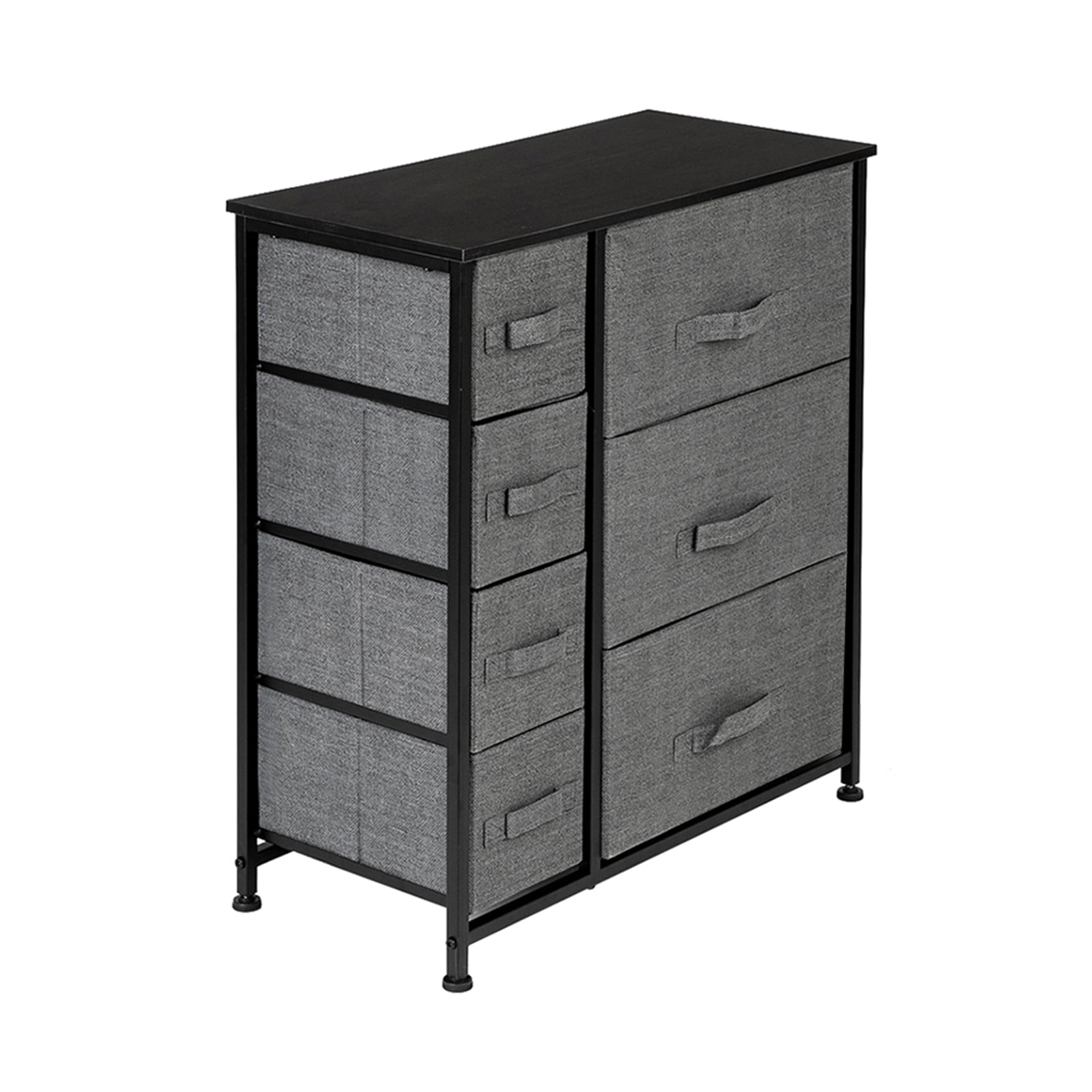 Wide Fabric Drawers Dresser Storage Shelf Organizer Bins Chest Furniture Cabinet 
