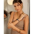thumbnail image 6 of TOYOUTHS Bling Metal Band Compatible with Apple Watch Band 40/44/45/38/41/42/46/49mm Women, Dressy Sparkle Diamond Camellia Bracelet Luxury Strap for iWatch SE Series 10/9/8/7/6/5/4/3/2/1/Ultra, 6 of 6