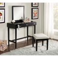 thumbnail image 3 of Linon Garbo Wood Vanity Set in Black, 3 of 10